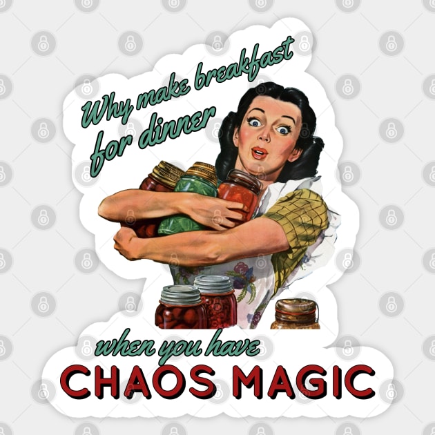 Chaos Magic Sticker by Nixart